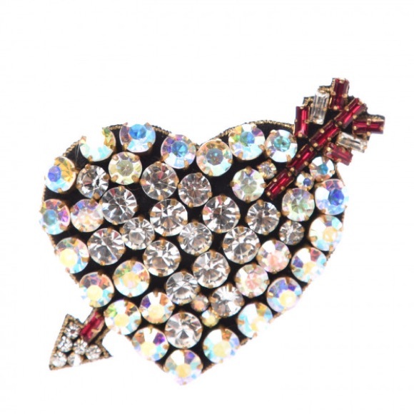 Gucci Web Crystal Heart Bracelet new - Picture 8 of 8